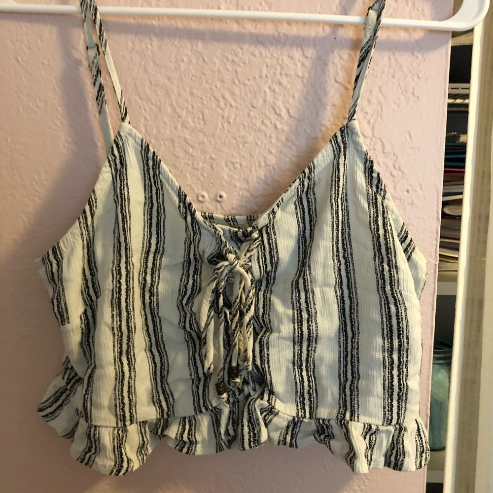 Stripped tank top